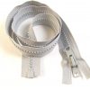 YKK® #10 Separating Locking Double Pull Grey Zipper 96″