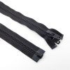 YKK® #10 Separating Locking Double Pull Black Zipper 30″